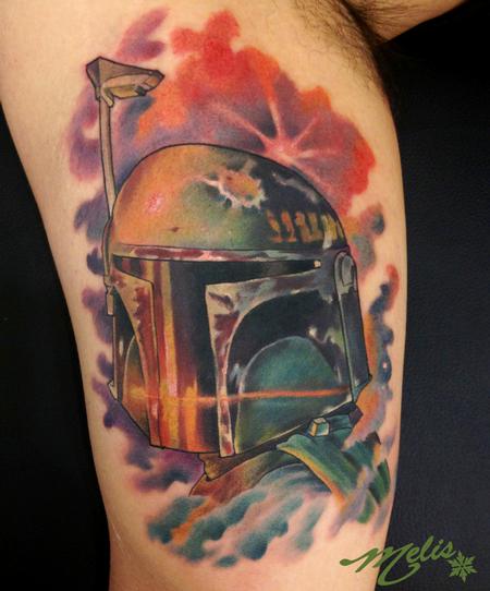 Tattoos - Spacey Boba Fett - 76816